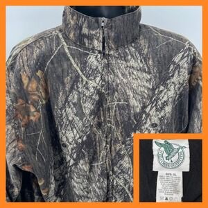 Wells Creek Outfitters XL Camo Camouflage Hunting Zip Up Jacket Coat